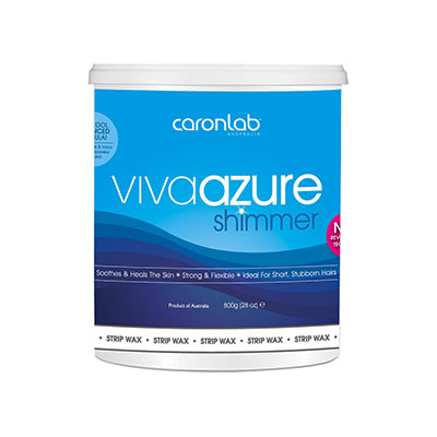 Caronlab Strip Wax - Viva Azure Shimmer (CAS005)
