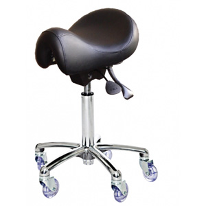 saddle stool for hairdresser