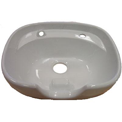 Ceramic bowl for washing hair