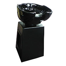 Wash bowl on pedestal