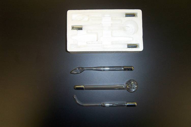 Set of high frequency electrode spares