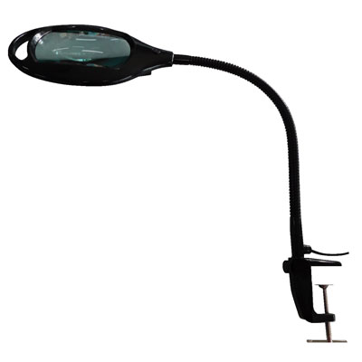 #CAPG025 Goose neck Magnifying Desk Lamp