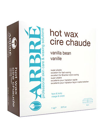 ARBRE Hot Wax 1kg - Vanilla Bean (ARH002)