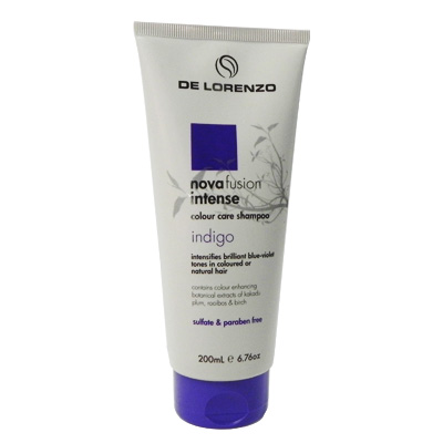 NOVAFUSION  Intense Indigo Colour Care Shampoo (DeLorenzo)