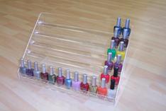 Counter Nail Polish stand with 6 shelves