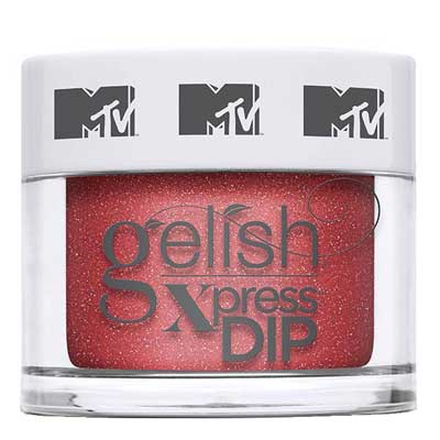 Gelish DIP POWDER - SWITCH ON COLOUR  Total Request Red 43 gm