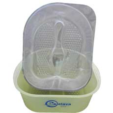 Yellow/Lime disposable foot spa