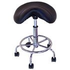 Saddle seat with footrest - #CAPE005B